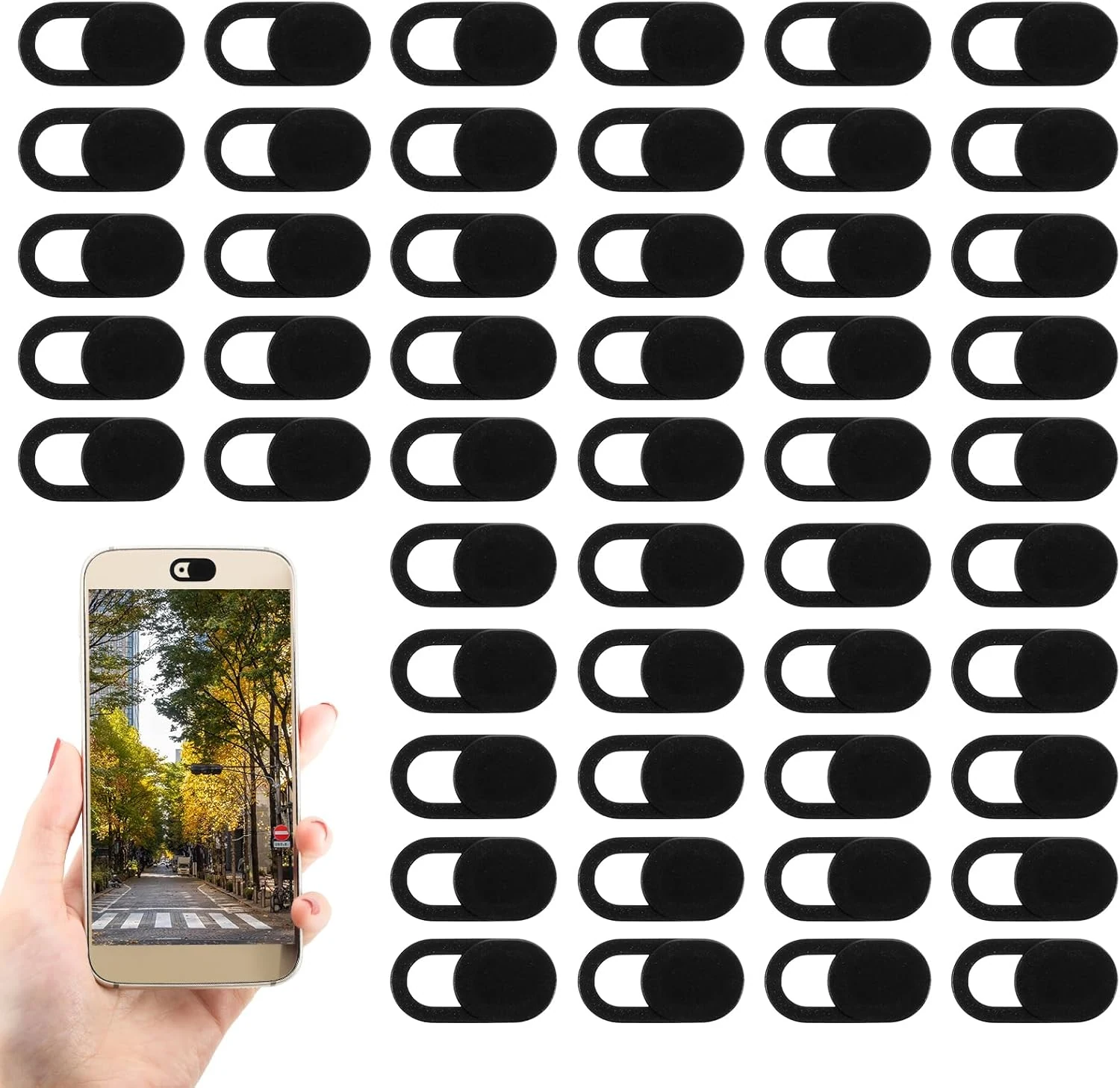 50 Pcs Webcam Cover Slide, 0.023 Inch Ultra-Thin Universal Laptop review