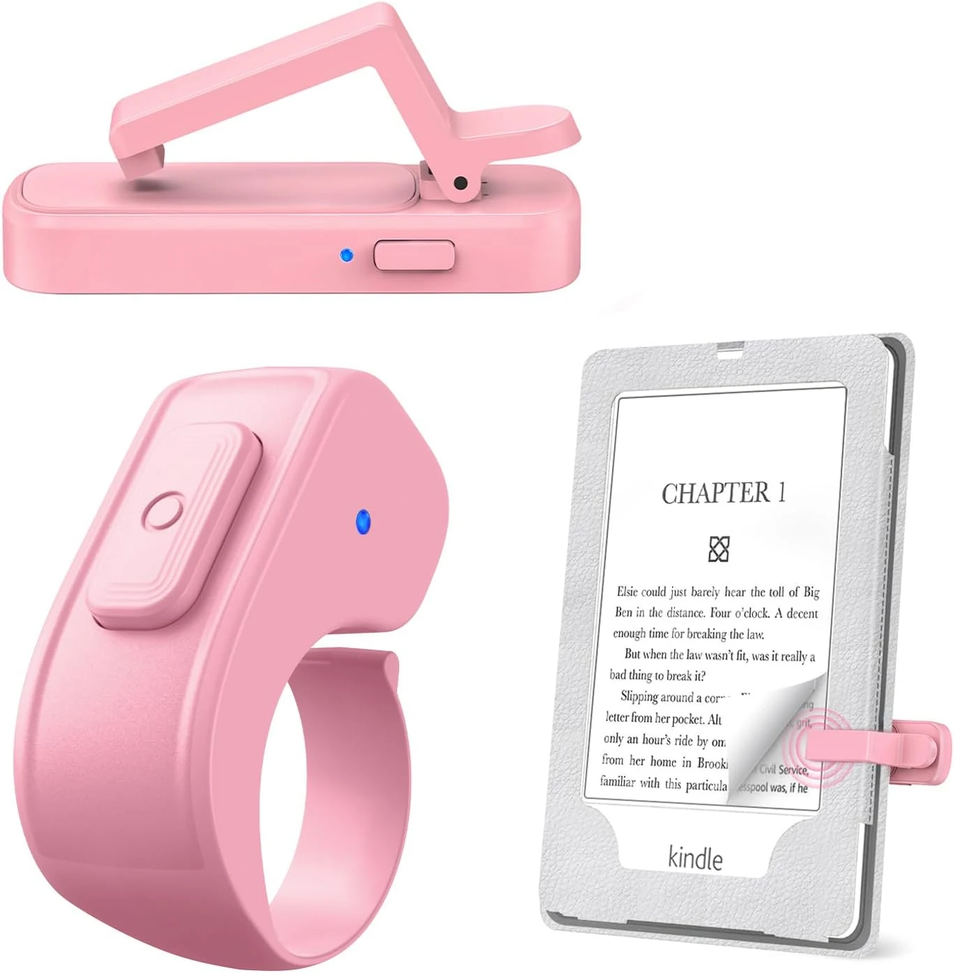 Page Turner Ring for Kindle,Remote Control for iPhone iPad Android review