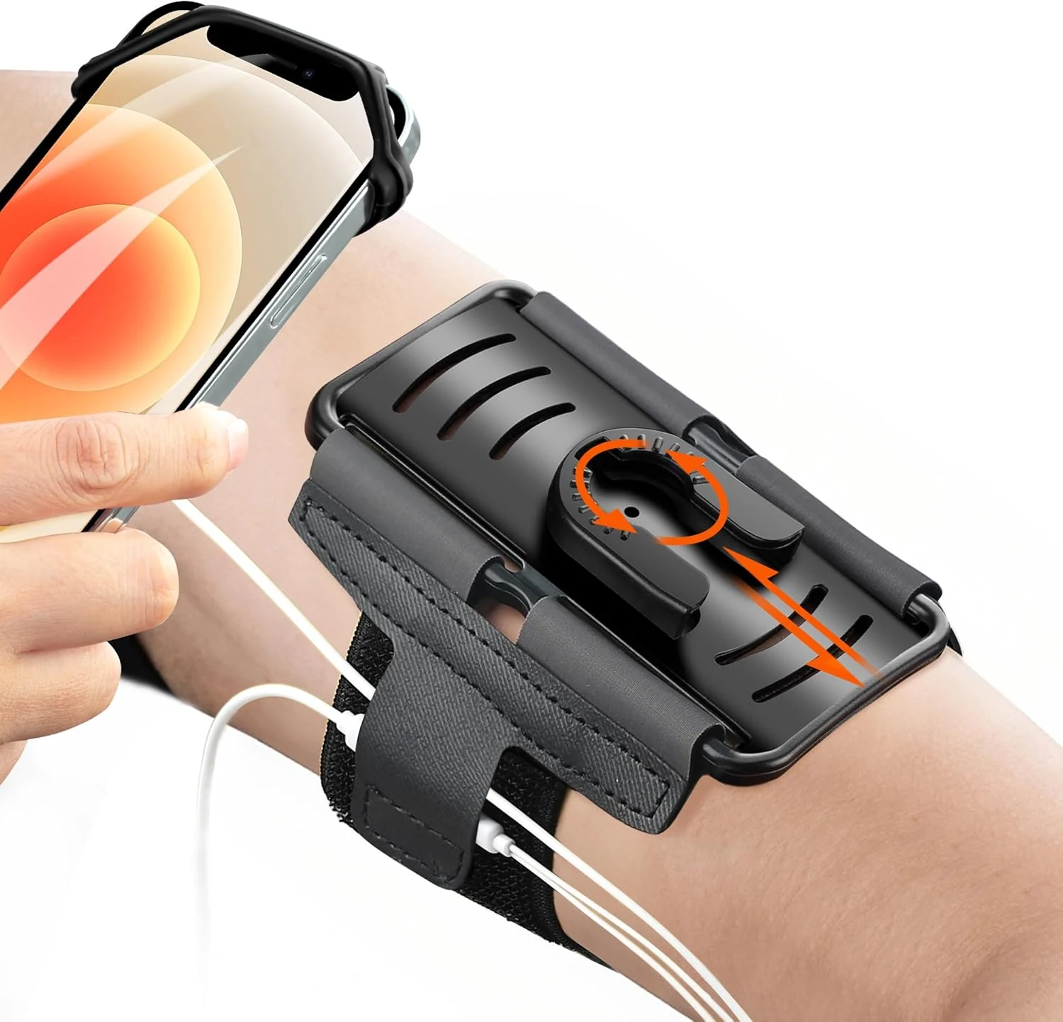 newppon 360° Rotatable Running Phone Armband