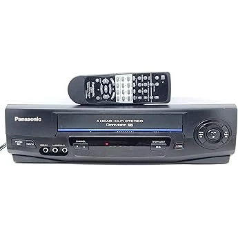 Panasonic PV-V4624S 4-Head Hi-Fi VCR, Silver