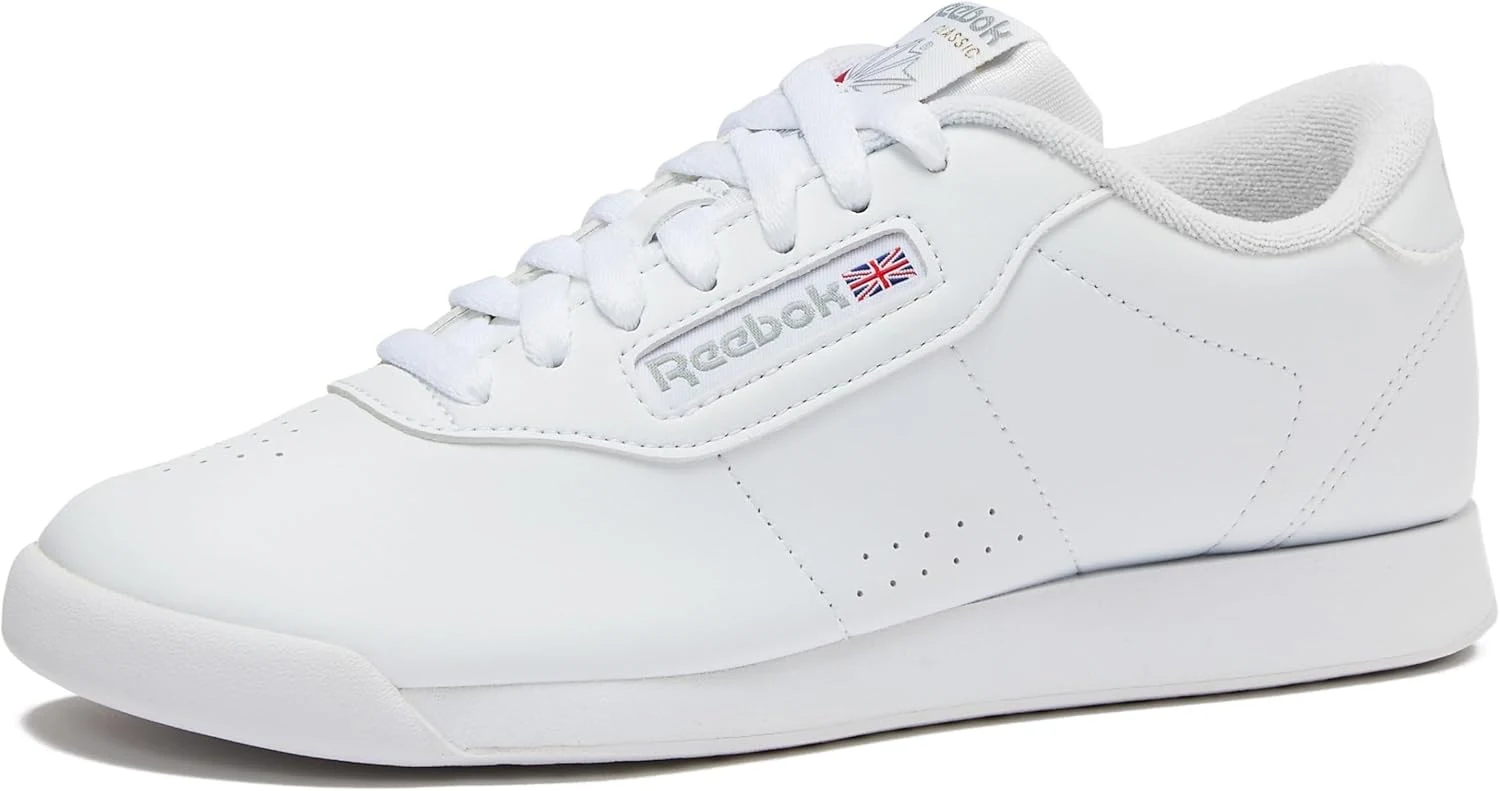 Reebok Princess Sneakers for Women, Comfortable Walking or Tennis Womens Shoes