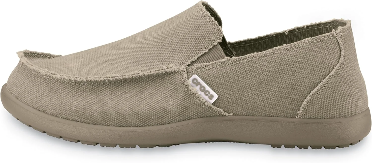 Crocs Men's Santa Cruz Loafers, Khaki/Khaki, 11