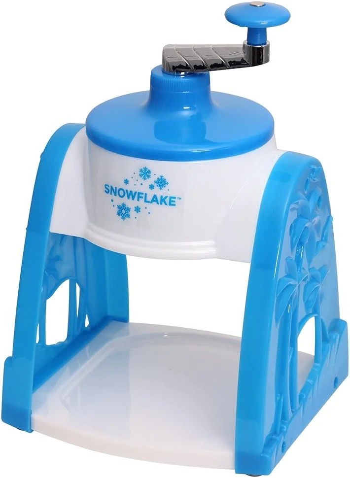VKP Brands Snowflake Hand Crank Snow Cone Maker