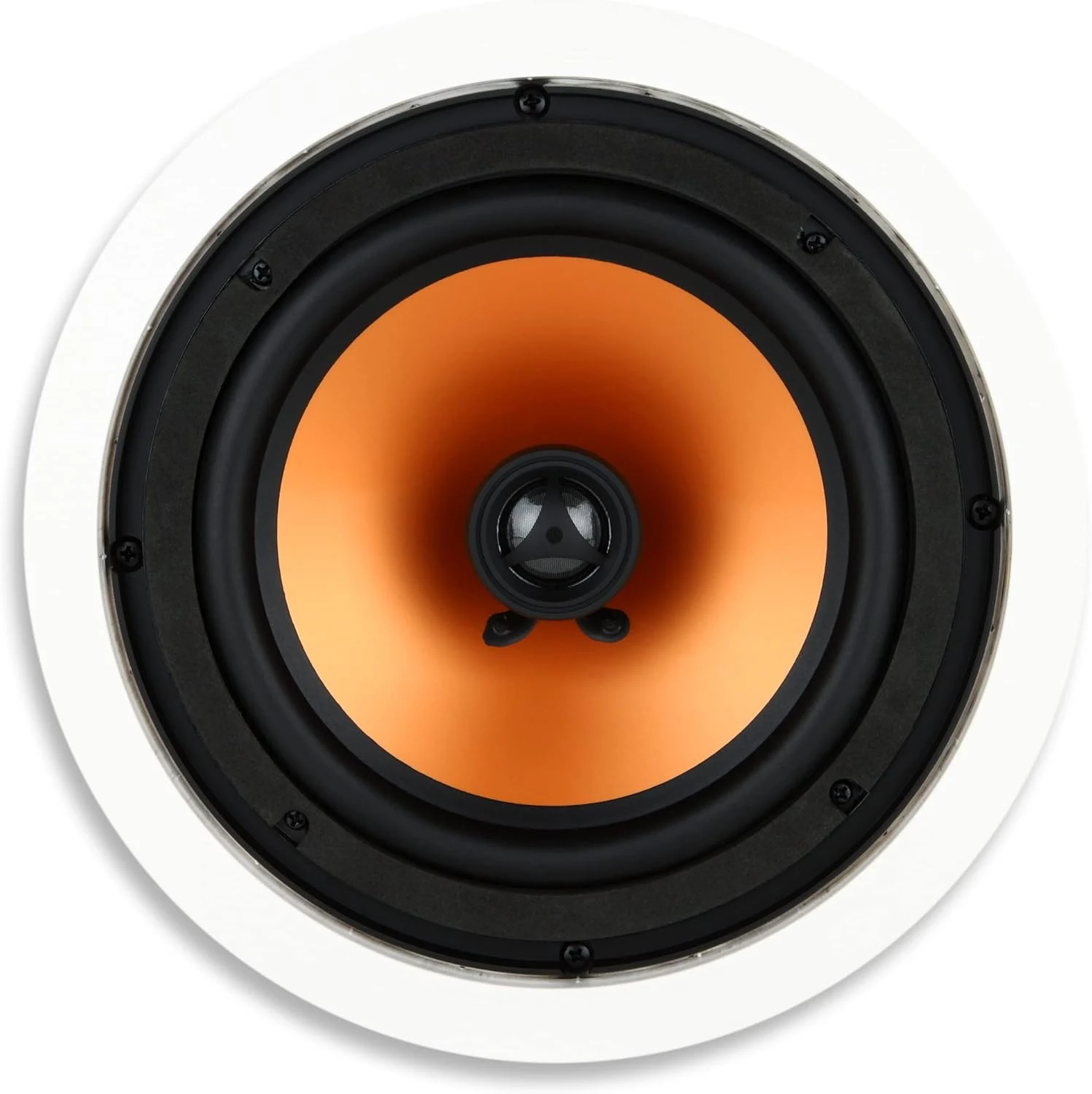 Micca M-8C 2-Way in-Ceiling Round Speaker, 9.4" Cutout Diameter, White