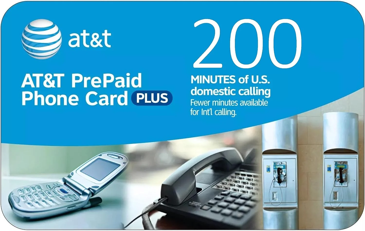 AT&T Prepaid Phone Card - 125 Min.