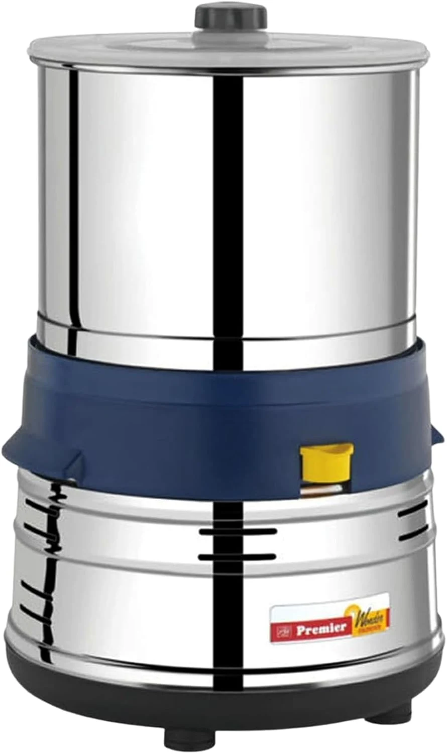 Premier Small Wonder Table Top Wet Rice and Lentils Grinder 1.5 Liter,110 volts with coconut scrapper and atta kneader