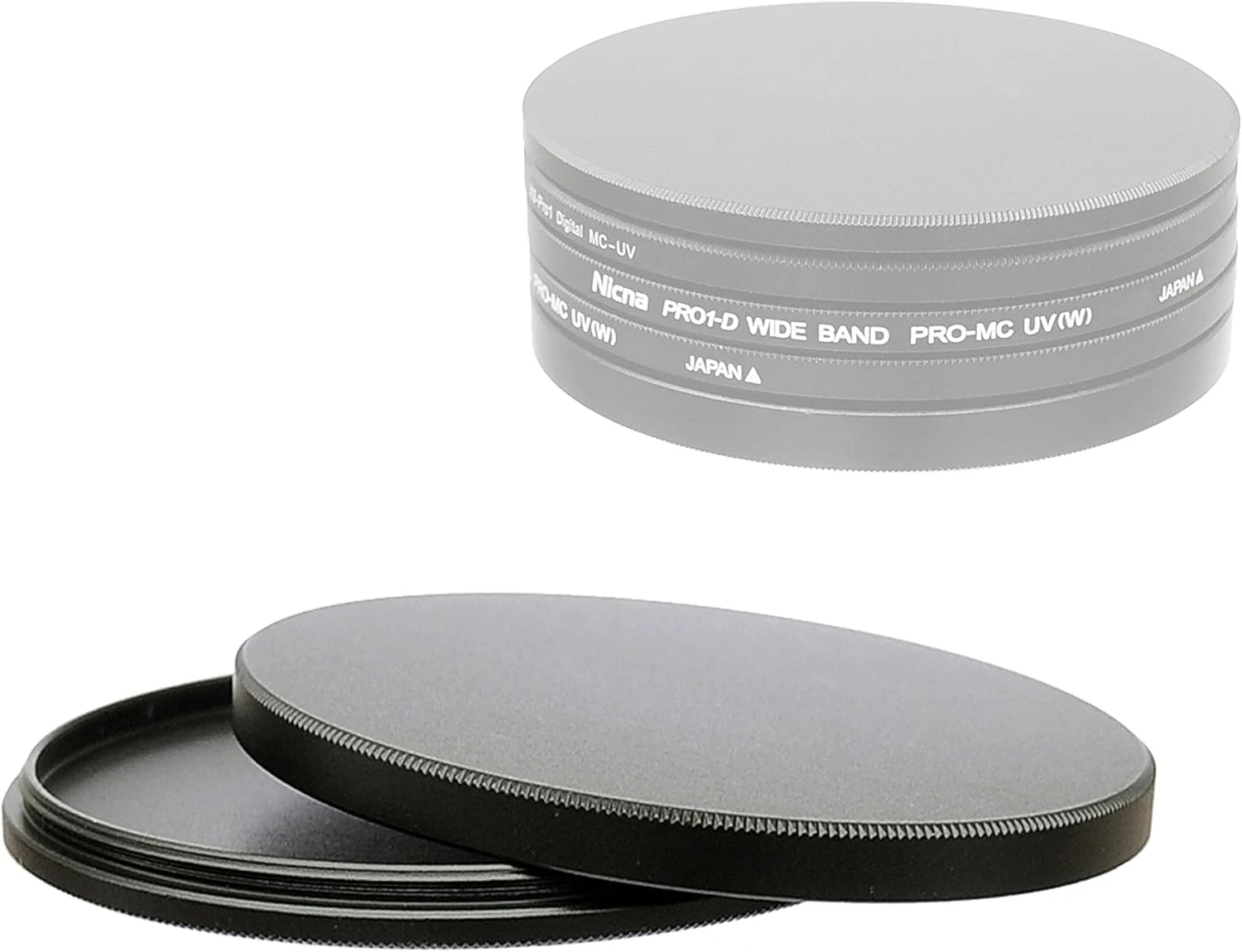 Fotasy Metal Filter Caps, Aluminum Alloy, Slim Stack Fits 49mm UV CPL Fader ND Filter