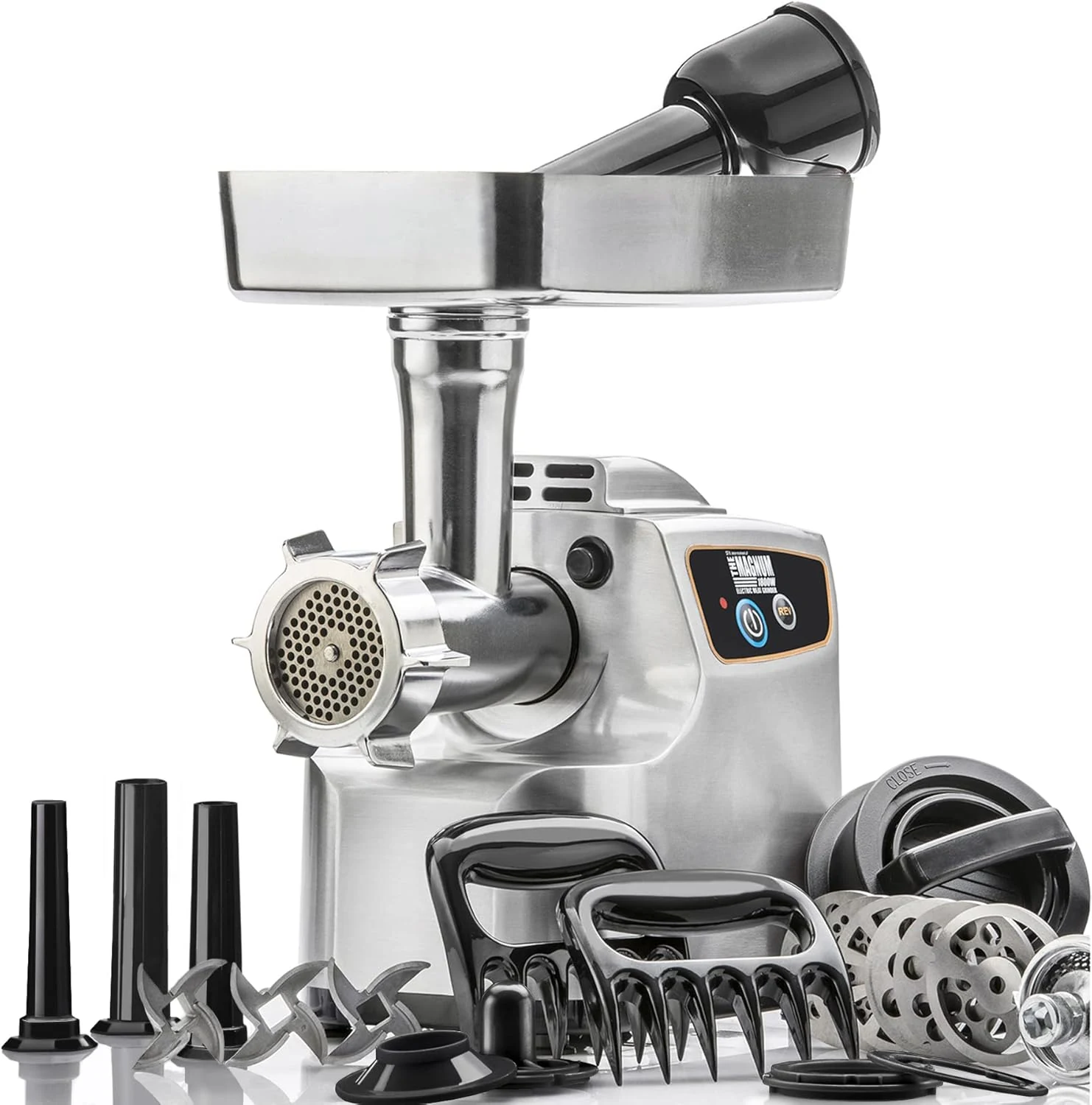 STX International Magnum 1800W Electric Meat Grinder