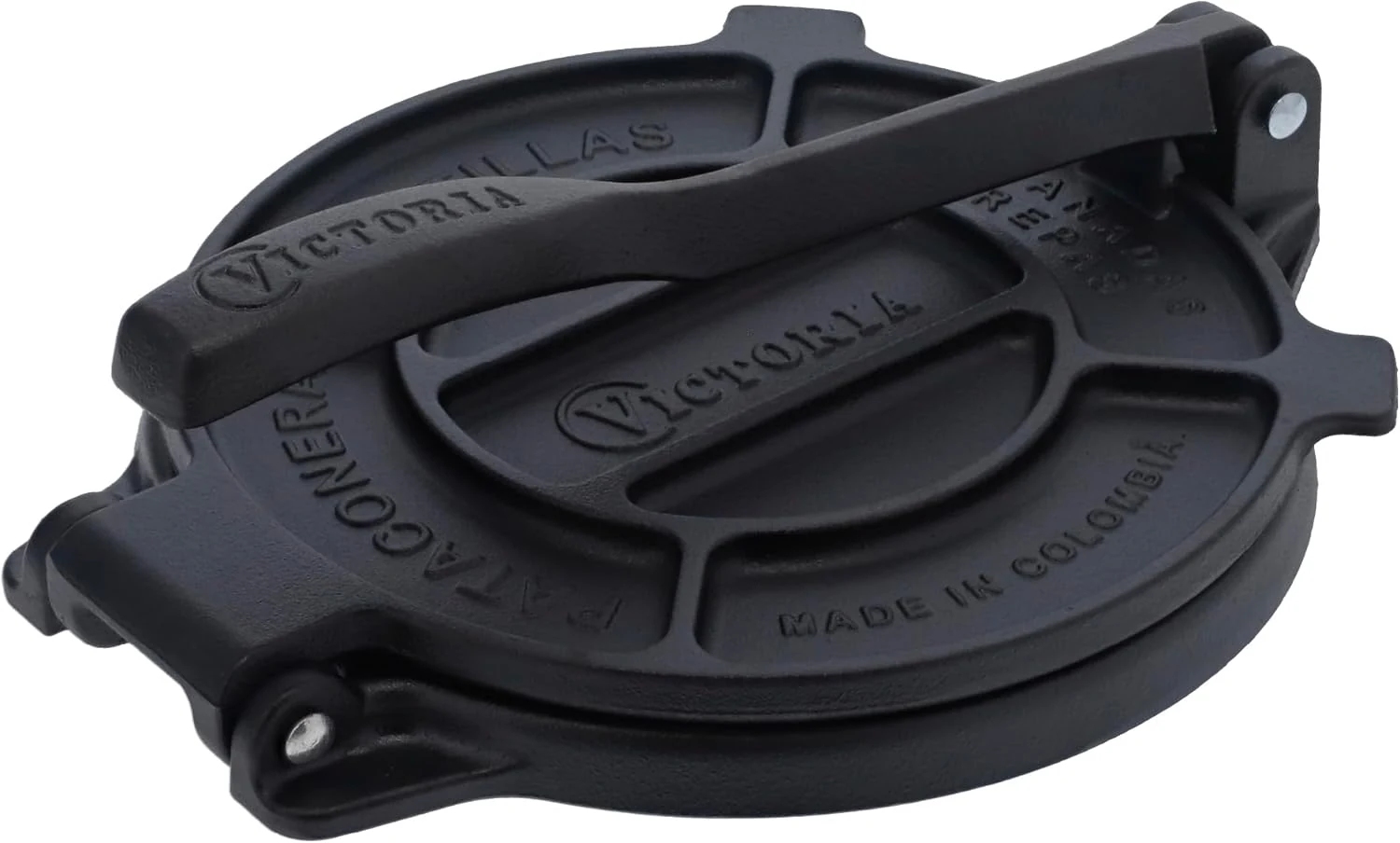 Victoria 6.5 Inch Cast Iron Tortilla Press. Tortilla Maker, Flour Tortilla Press