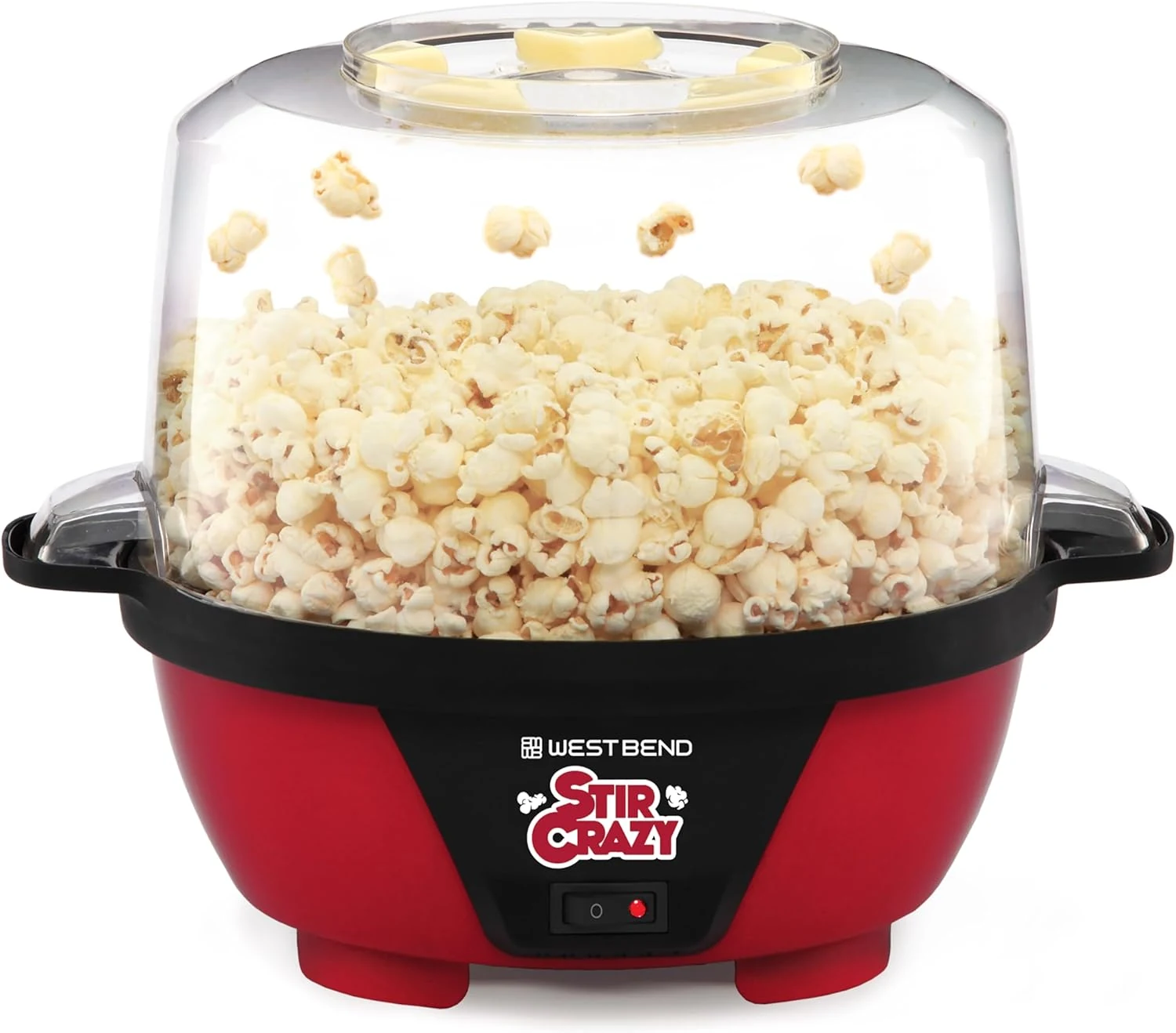 West Bend Stir Crazy Hot Oil Popcorn Popper, Popcorn Maker Machine