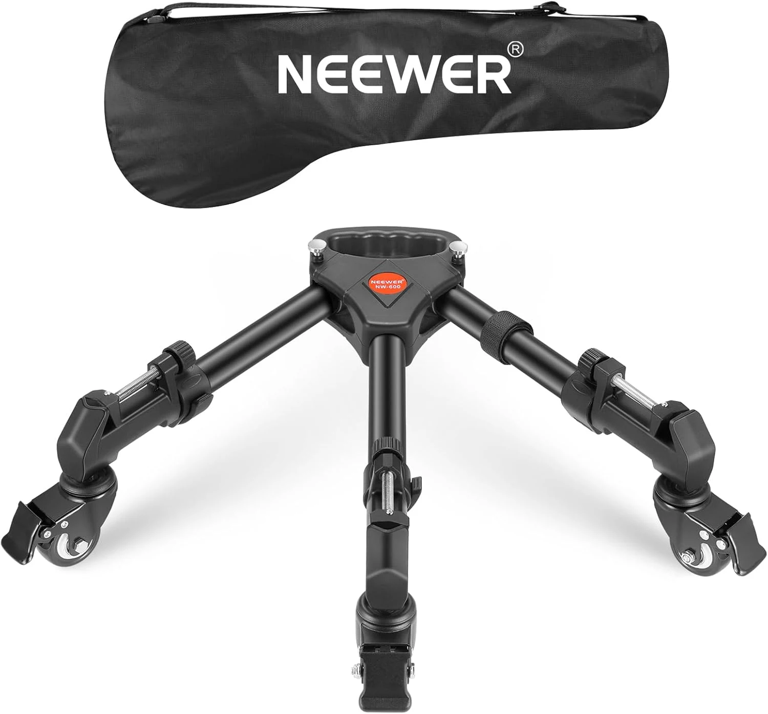 NEEWER Photography Tripod Dolly, Heavy Duty 33lbs Capacity Tripod Wheels review