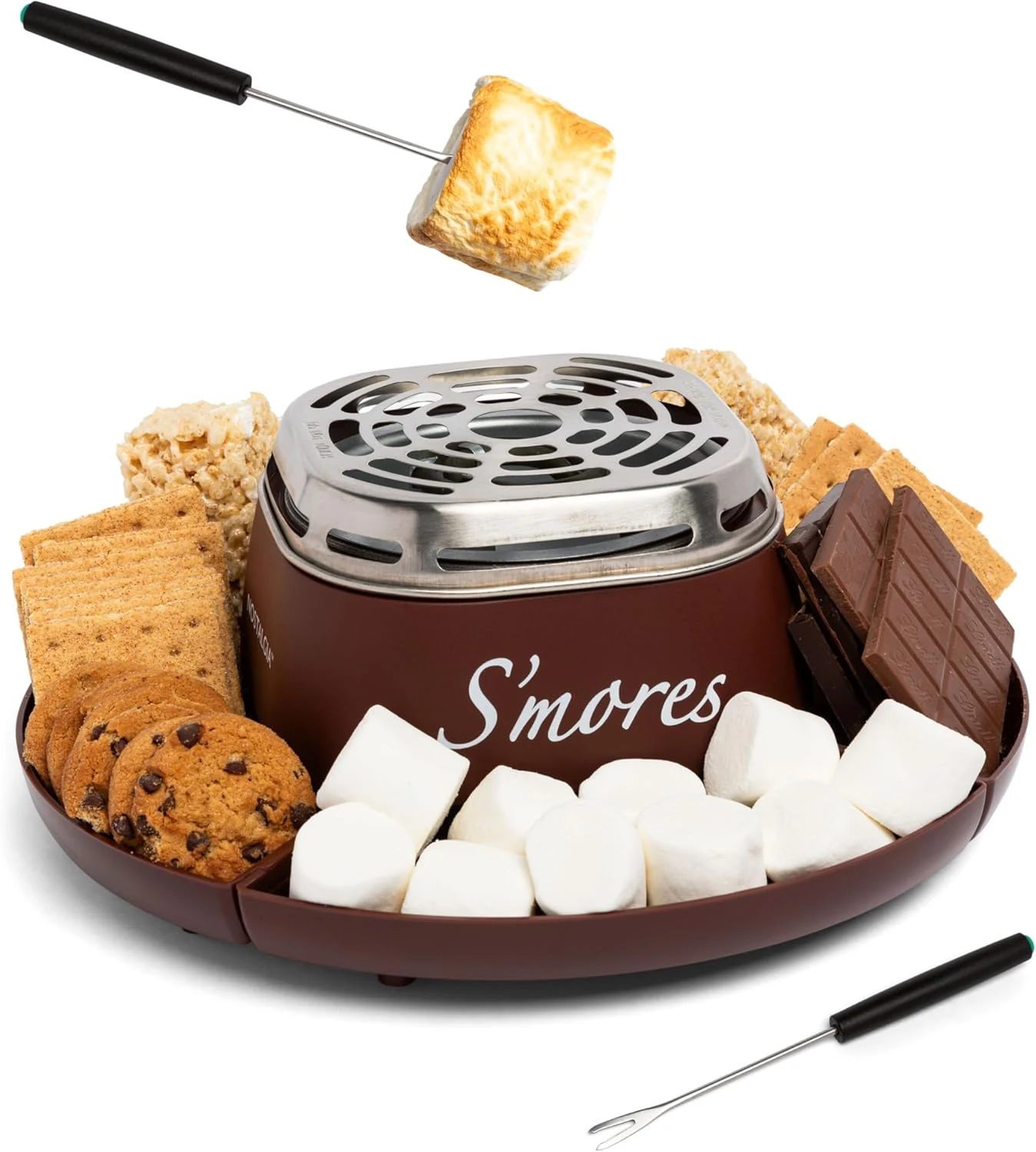 Nostalgia Tabletop Indoor Electric S'mores Maker (Flameless)