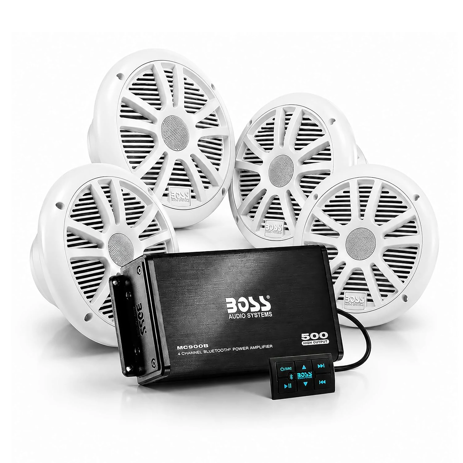 BOSS Audio Systems ASK904B.64 Marine Boat 6.5 inch Speakers and review