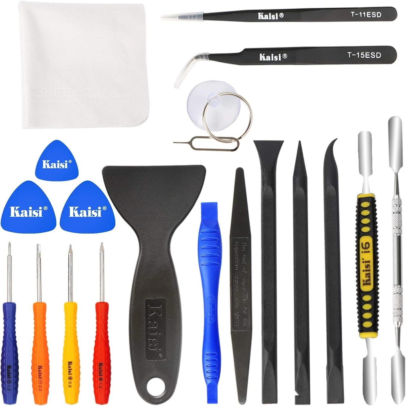 Kaisi Professional Electronics Opening Pry Tool Repair Kit with Metal