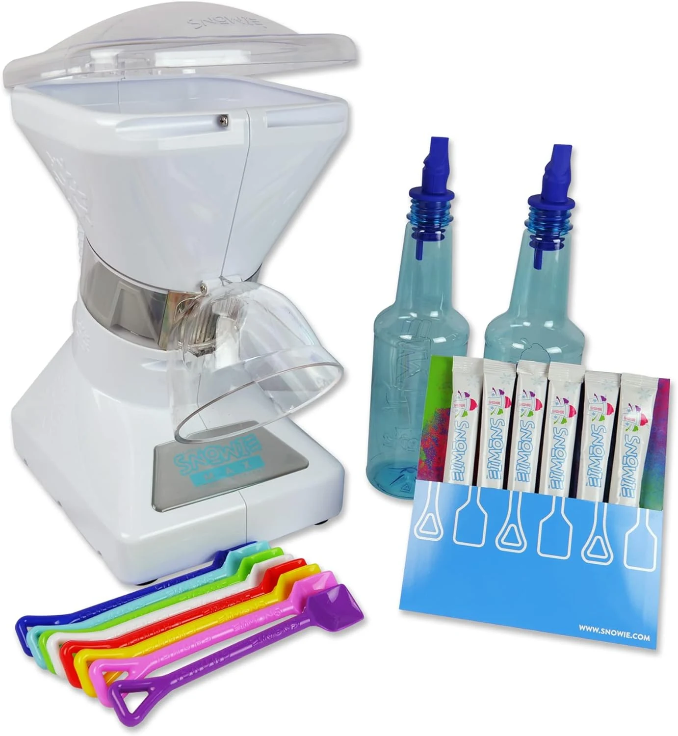SNOWIE - Little Snowie Max Snow Cone Machine (6-Stick Kit, White)