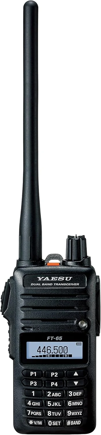 Yaesu Original FT-65 FT-65R 144/440 Dual-Band Rugged & Compact Handheld Transceiver, 5W