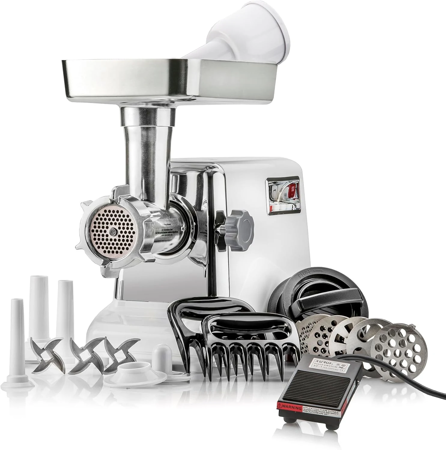 STX International Turboforce 3000 Series 6-in-1 Electric Meat Grinder