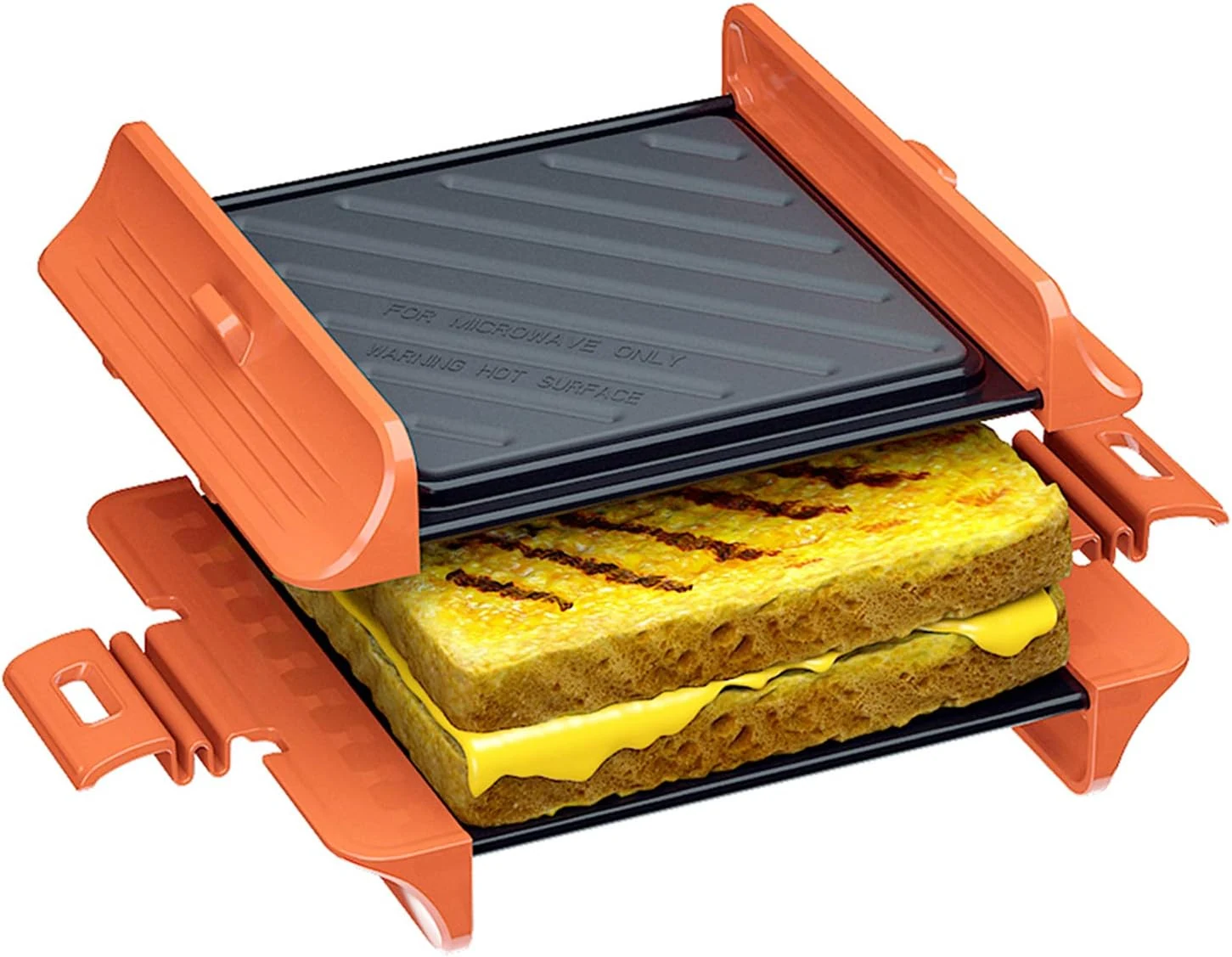 MACONEE Microwave Sandwich Maker & Panini Press