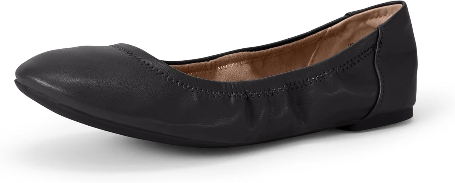 Amazon Essentials Women's Belice Comfortable Slip-On Ballet Flats Shoes