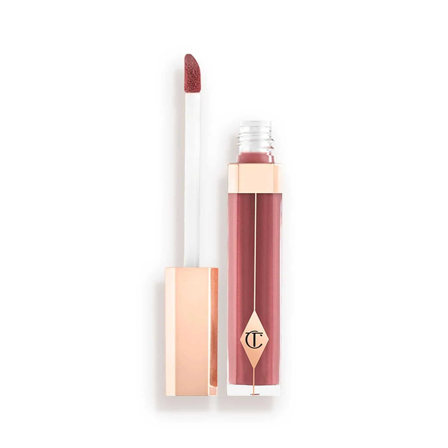 Charlotte Tilbury Lip Lustre Hydrating Lip Gloss - High Shine Non-Sticky Formula with Lotus Extract