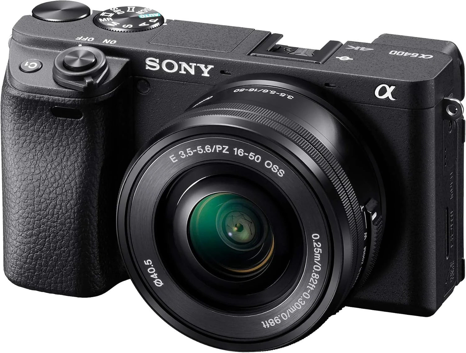 Sony Alpha a6400 Mirrorless Camera with 16-50mm Lens (ILCE-6400L/B)