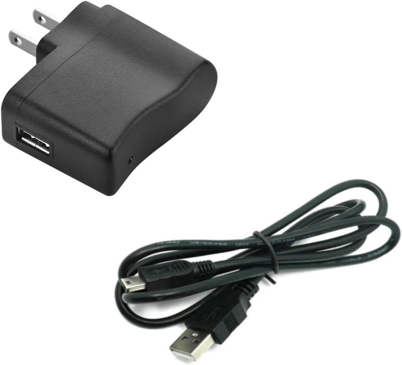 Graphing Calculator Charger: USB Power/Data Cable & Wall AC Adapter
