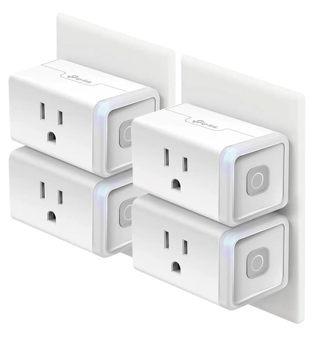 Kasa Smart Plug HS103P4, Smart Home Wi-Fi Outlet Works with Alexa, Echo, Google Home & IFTTT (4-Pack)