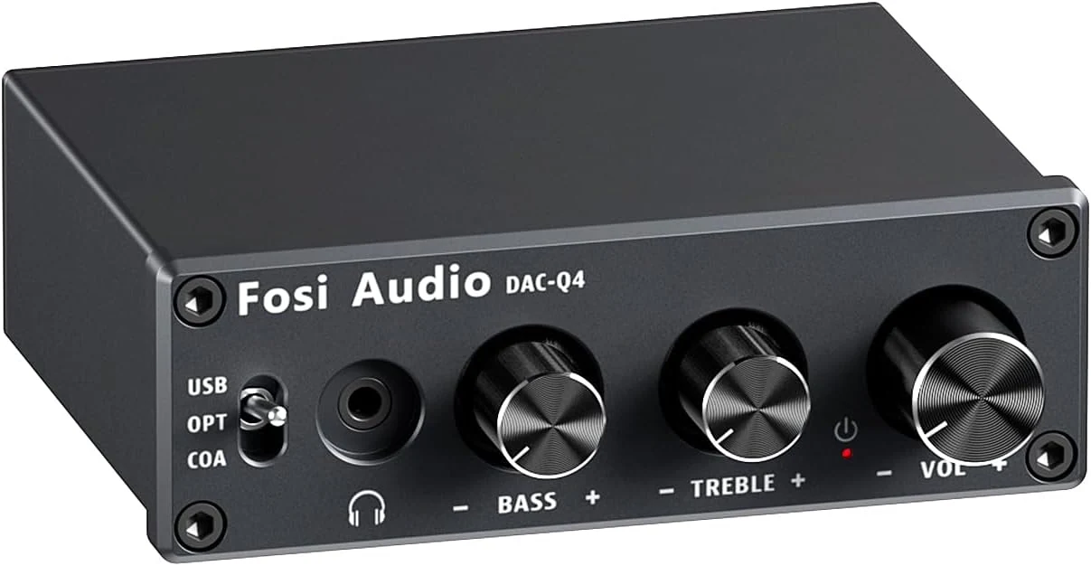 Fosi Audio Q4 DAC Headphone Amp for PC, Desktop Digital review