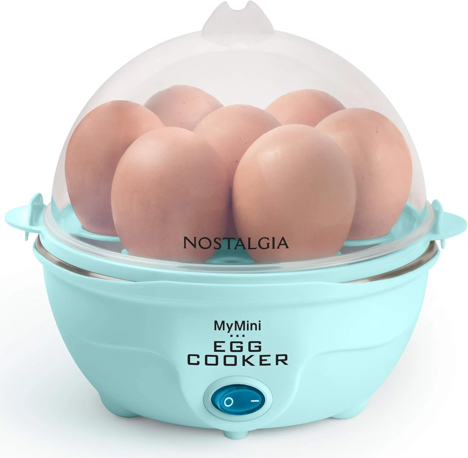 Nostalgia Retro Electric Large Hard-Boiled Egg Cooker (7-Egg Capacity)