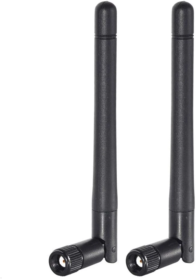 Bingfu Dual Band WiFi 2.4GHz 5GHz 5.8GHz 3dBi MIMO RP-SMA (2-Pack)