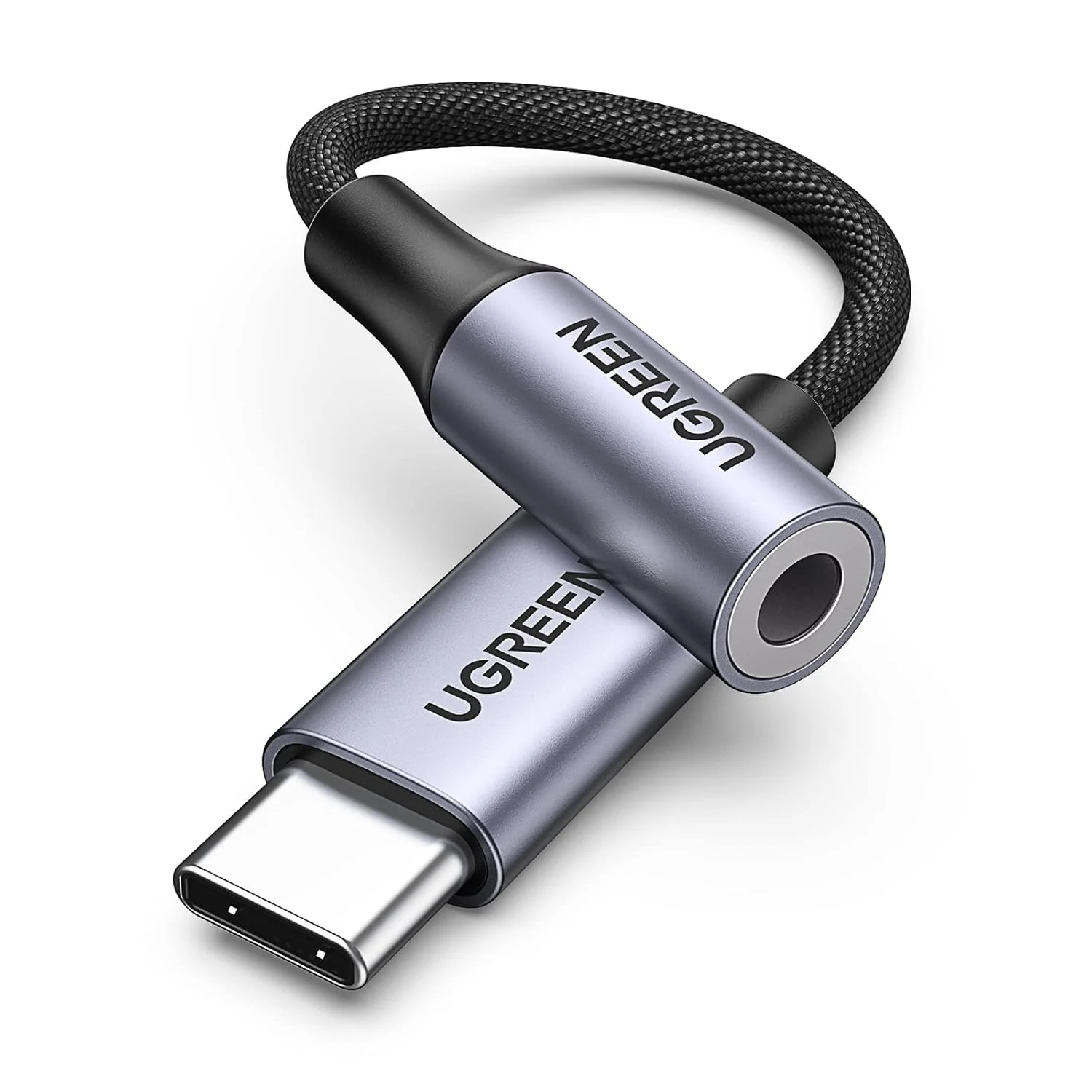 UGREEN USB C to 3.5mm Audio Adapter Type C to Headphone Aux Jack Dongle 24bit/96kHz HiFi DAC Cable Cord