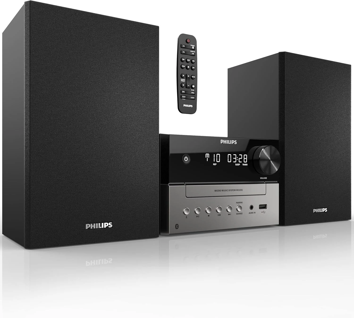 Philips Bluetooth Stereo System for Home with CD Player for review