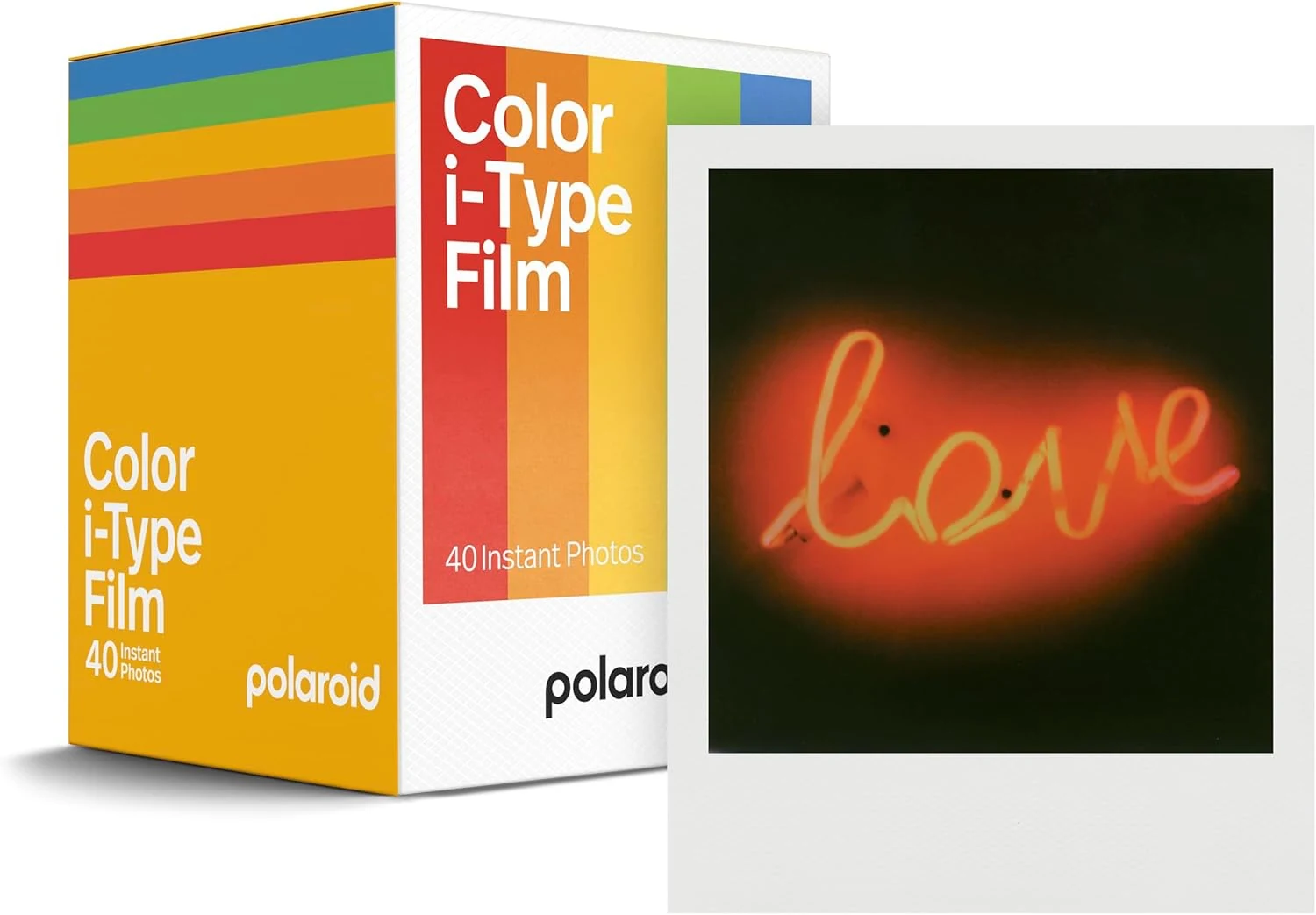 Polaroid Instant Color I-Type Film - 40x Film Pack (40 Photos) (6010)