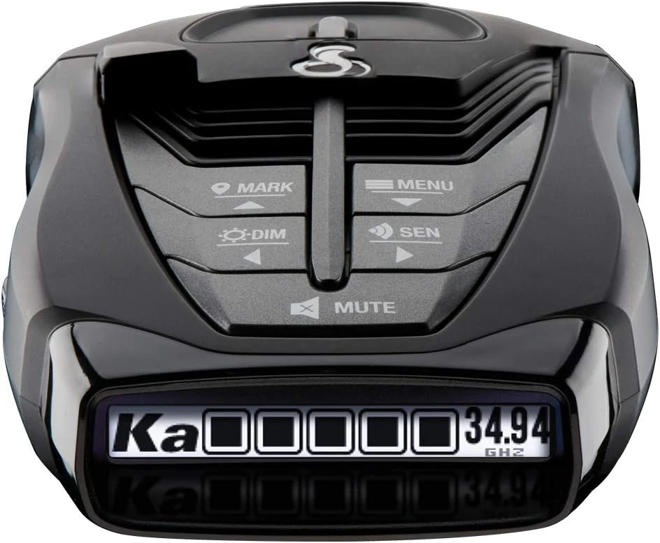 Cobra RAD 480i Laser Radar Detector – Long Range Detection, Bluetooth, Apple CarPlay and Android Auto Compatible, LaserEye Front and Rear Detection, Digital Signal Processing