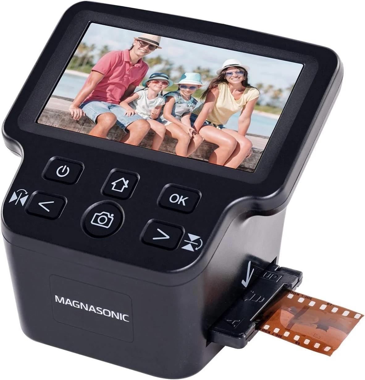 Magnasonic All-in-One 24MP Film Scanner with Large 5" Display & HDMI (FS71)