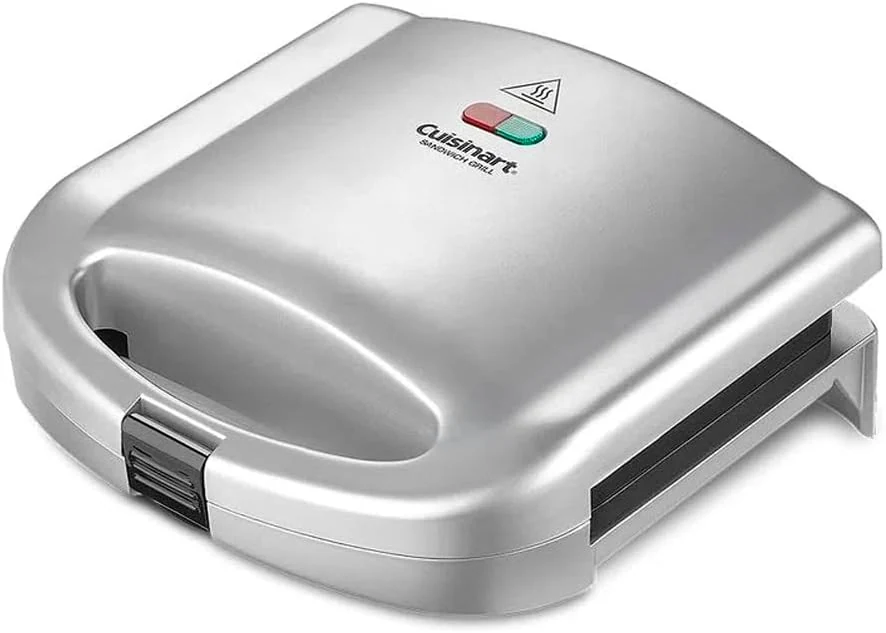 Cuisinart Sandwich Grill, Silver, WM-SW2N1NAS