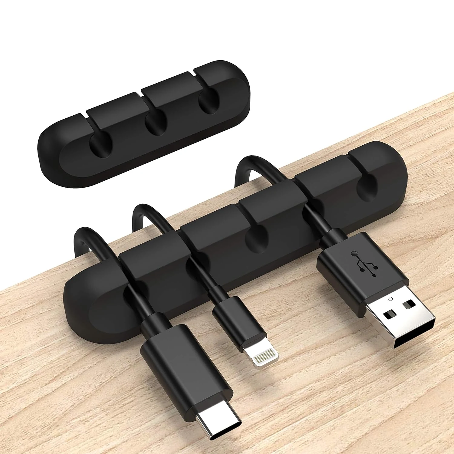 INCHOR Cord Organizer, Cable Clips Cord Holder, Cable Management USB review