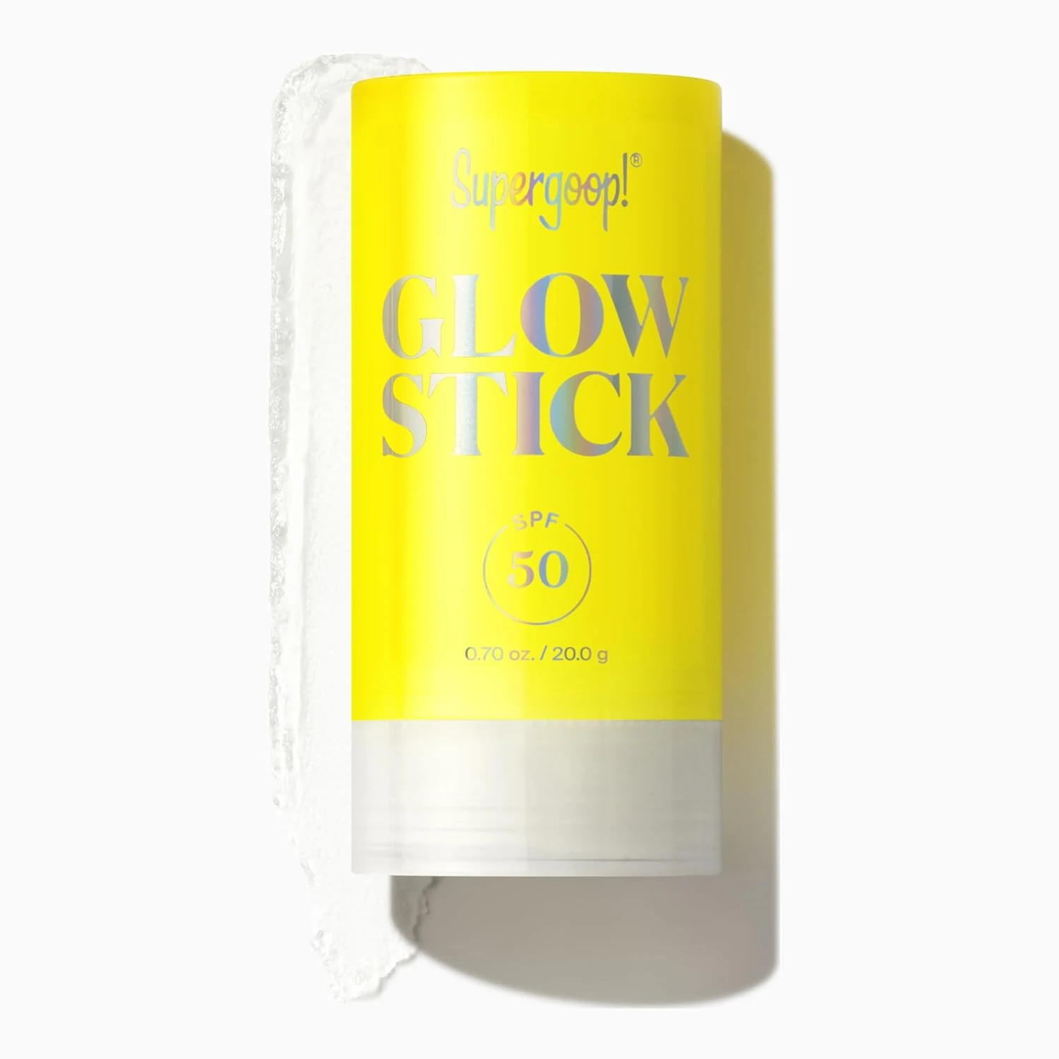 Supergoop! Glow Stick, SPF 50 PA++++ Dry Oil Sunscreen Stick for Face & Body