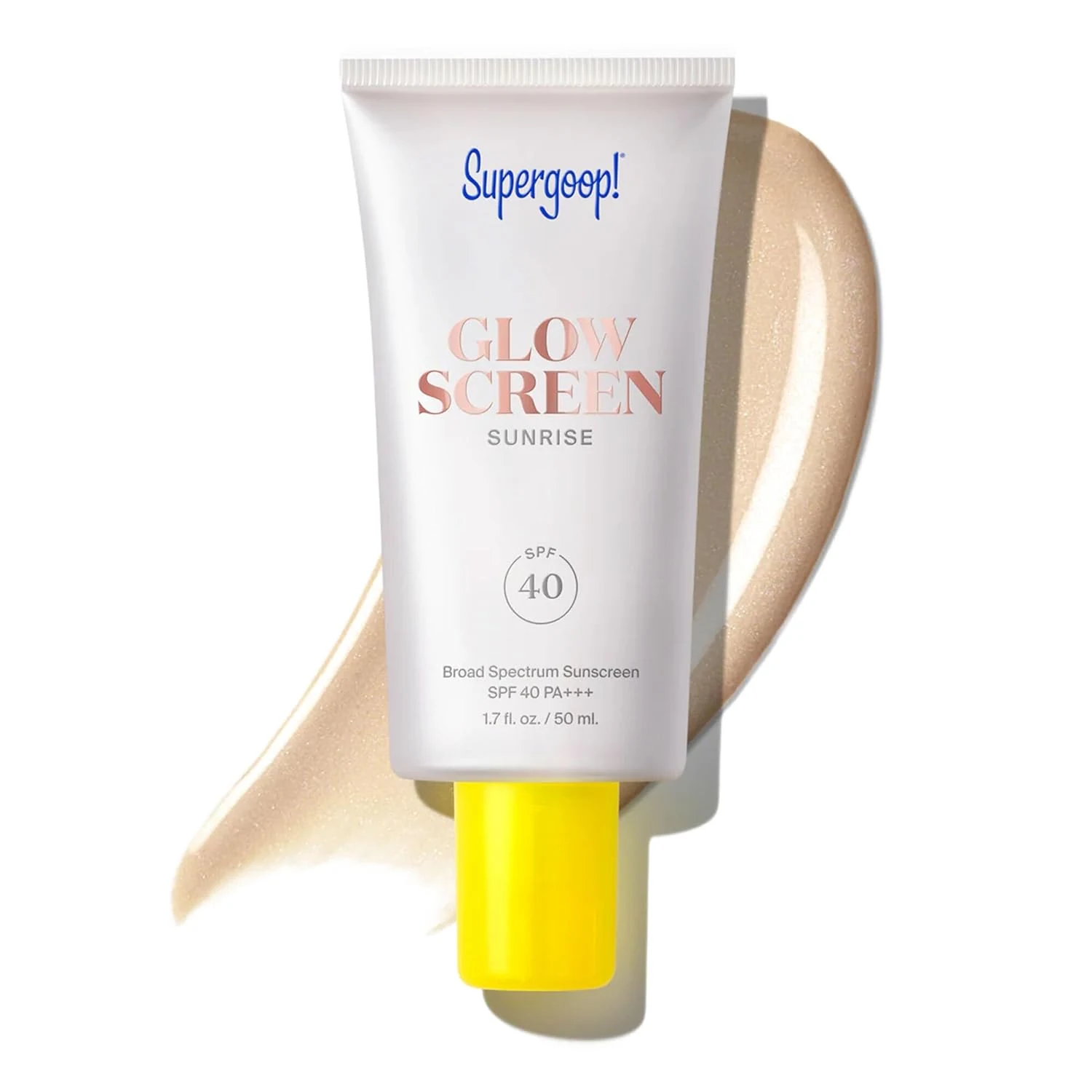 Supergoop! Glowscreen SPF 40 (Tinted, Glowy Primer Sunscreen)