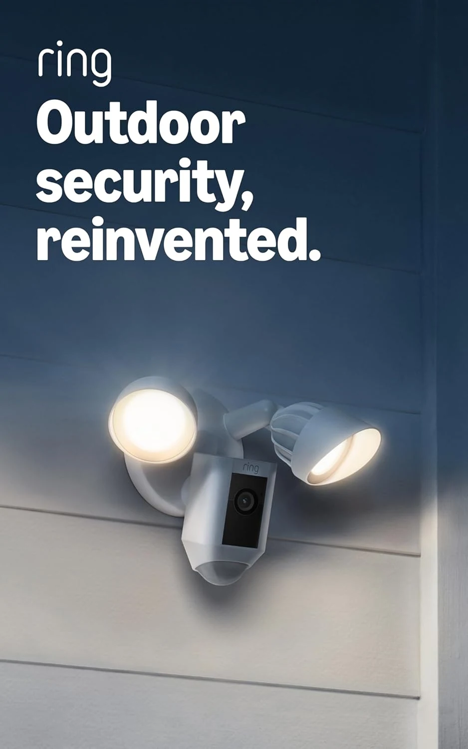 Ring Floodlight Cam Wired Plus (newest model), Outdoor home or