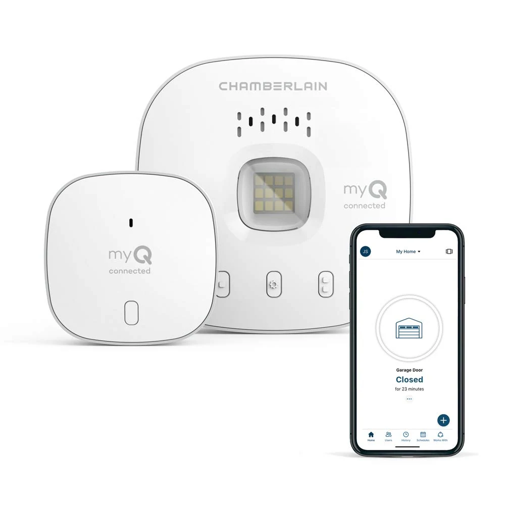 CHAMBERLAIN Smart Garage Control - Wireless Garage Hub and Sensor with WiFi & Bluetooth