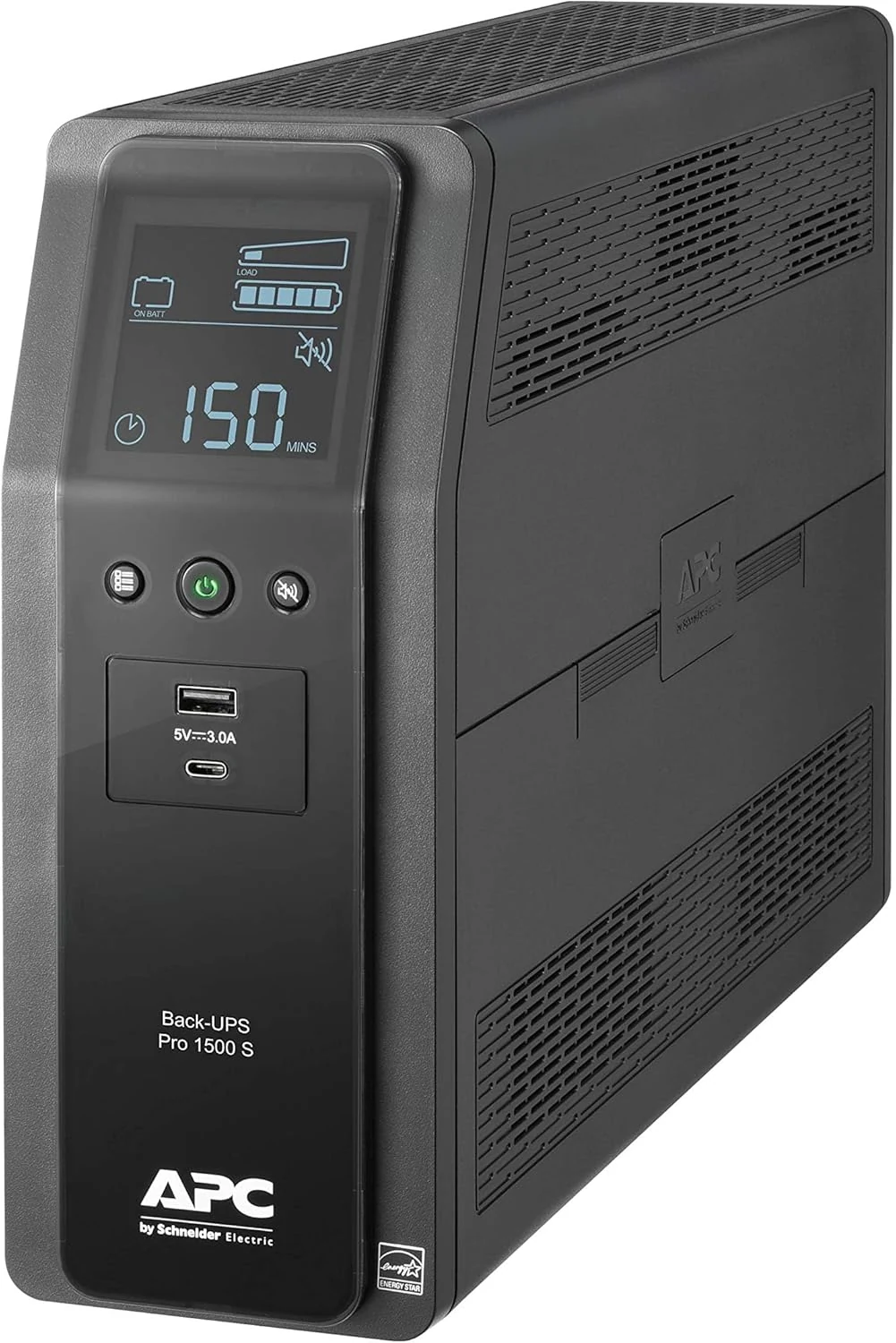 APC Back-UPS Pro Sine Wave UPS, 1500VA/900W (BR1500MS2)