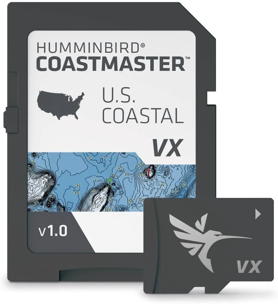 Humminbird CoastMaster U.S. Coastal V1 Map SD Card for Fish Finders