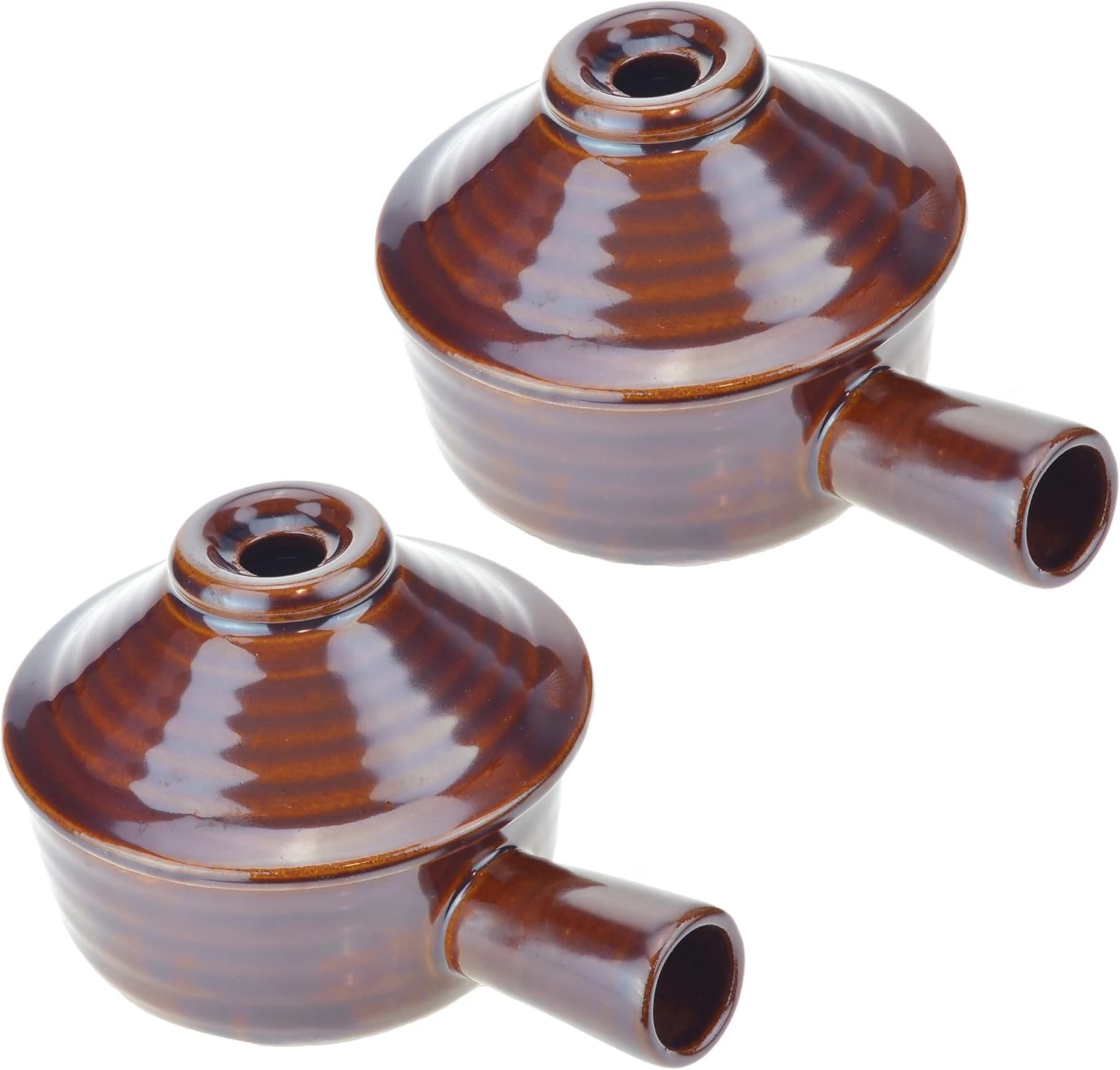 Set of 2 Roe & Moe Egg Cooker (Ceramic Microwave Egg Poacher)
