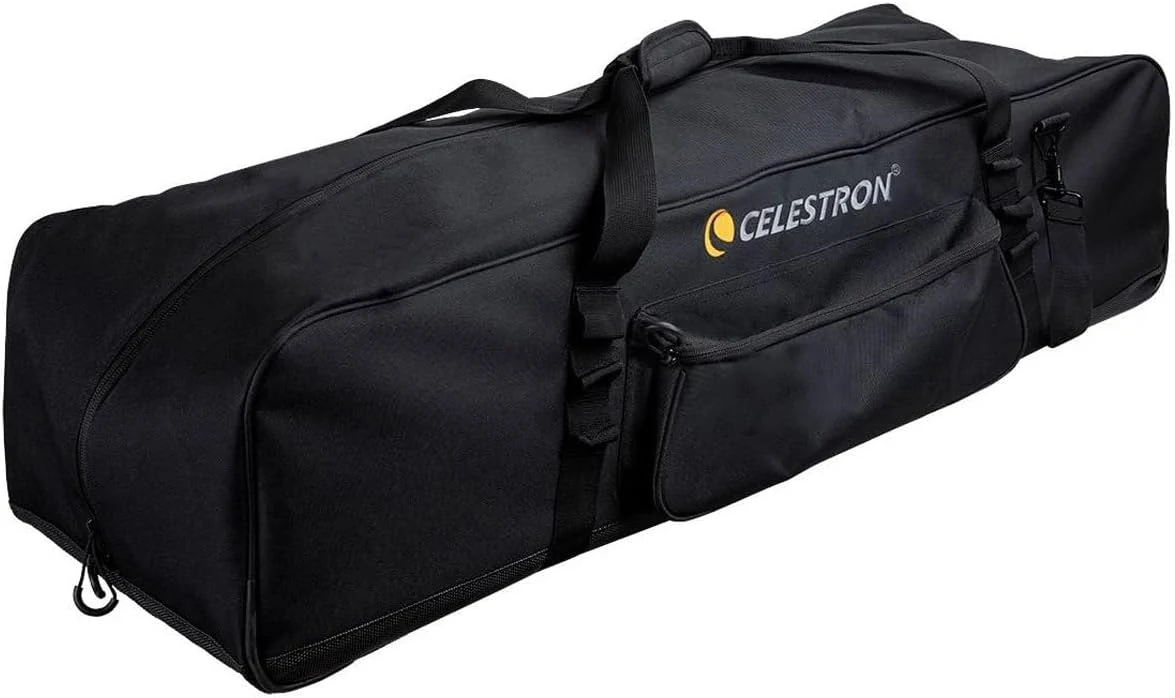 Celestron 94025 40” Full Kit Telescope Bag – Storage & Carry Case for Telescope, Mount, Tripod and Accessories with Configurable Padded Internal Walls and Bonus Accessory Bag, Black
