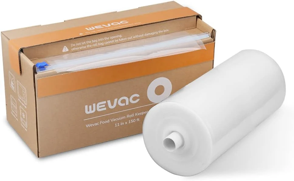 Wevac 11” x 150’ Food Vacuum Seal Roll Keeper with Cutter