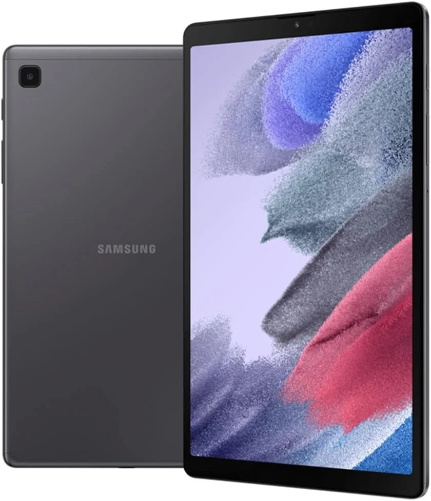 SAMSUNG Galaxy Tab A7 Lite (2021, 32GB, 3GB RAM) 8.7" (WiFi + Cellular) 5100mAh Battery, Android 11, 4G LTE Tablet GSM Unlocked, International Model - SM-T225 (Fast Car Charger Bundle, Gray)