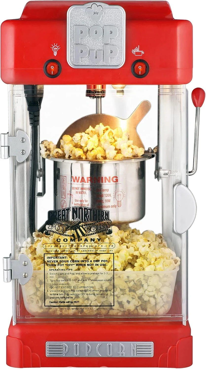 Pop Pup Popcorn Machine (2.5 oz) by Great Northern Popcorn Company