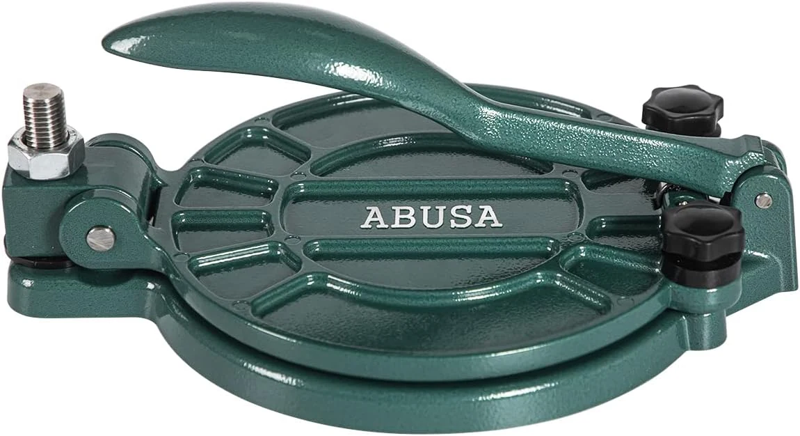 ABUSA Thickness Adjustable Tortilla Press 8 Inch Tortilla Maker Green