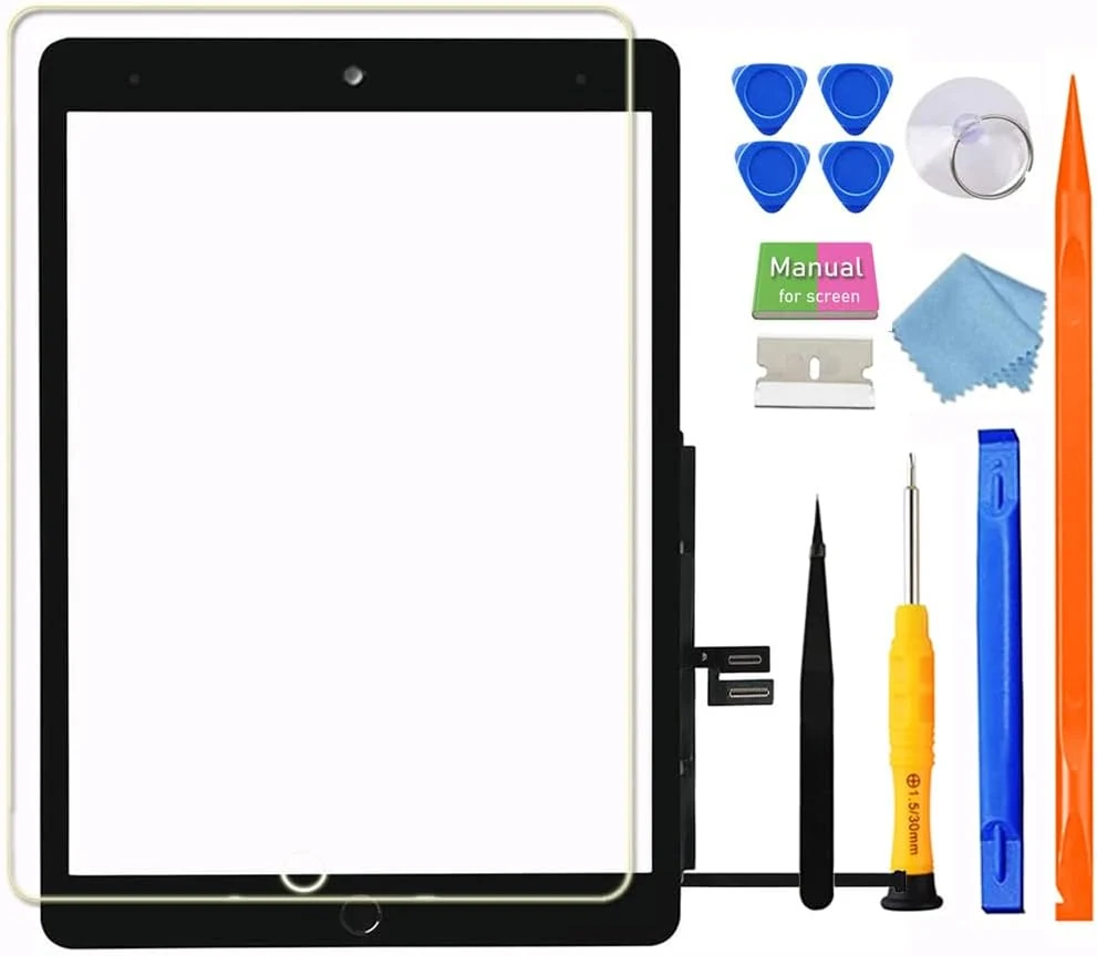 for iPad 9 (9th Generation) A2602 A2603 A2604 A2605 Screen Replacement Digitizer Touch Glass Kits